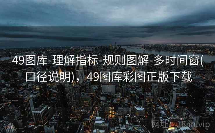 49图库-理解指标-规则图解-多时间窗(口径说明),49图库彩图正版下载